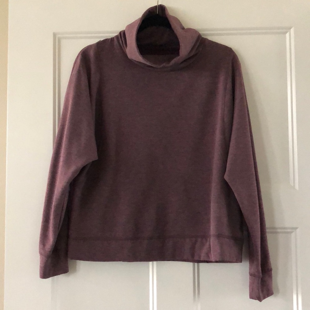 💜Cowl neck sweatshirt